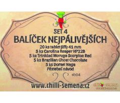 SET 4 - balíček nejpálivějších