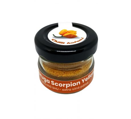 Moruga Scorpion Yellow chilli prášek