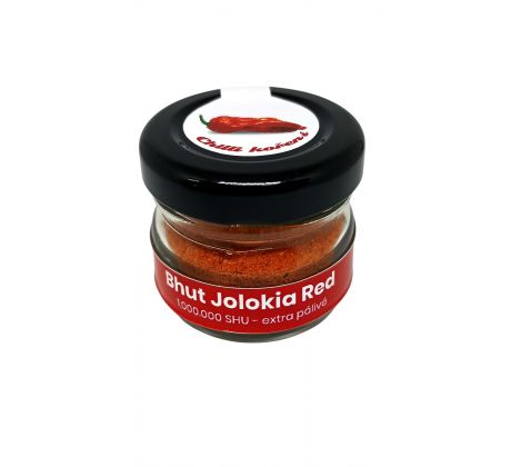 Bhut Jolokia Red chilli prášek