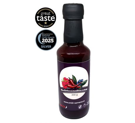 Borůvka a malina s chilli
