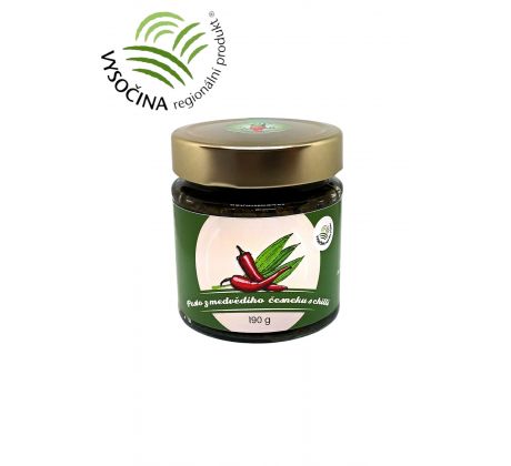 Pesto z medvědího česneku s chilli