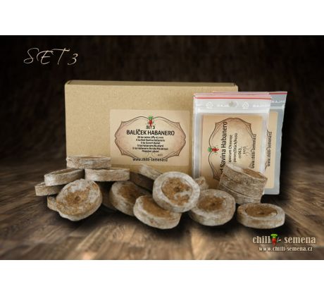 SET 3 - balíček habanero
